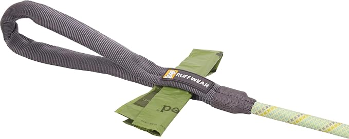 Ruffwear, Knot-a-Long Dog Leash, 30-inch Short Rope Lead, Moss Green