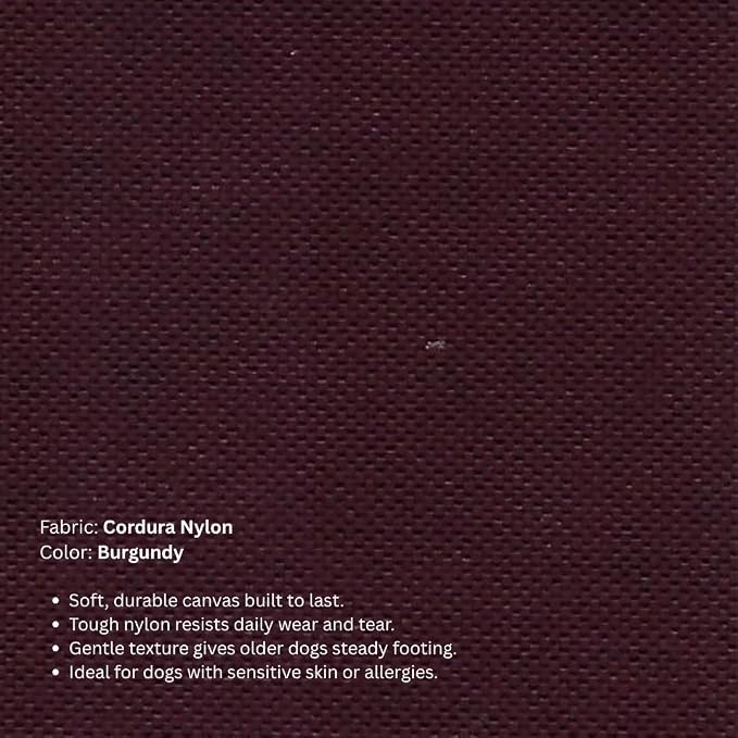 Kuranda Replacement Fabric - XX-Large - 50" x 36" - Cordura Nylon Canvas - Burgundy