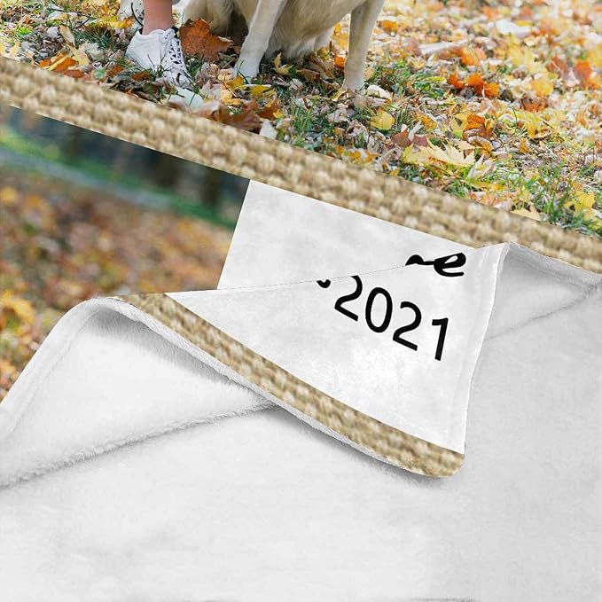 Custom Photo Blanket Best Memorial for Your Pets - Personalized Cozy Fleece Throws Blanket with Picture Upload for Dogs Cats Family Friends