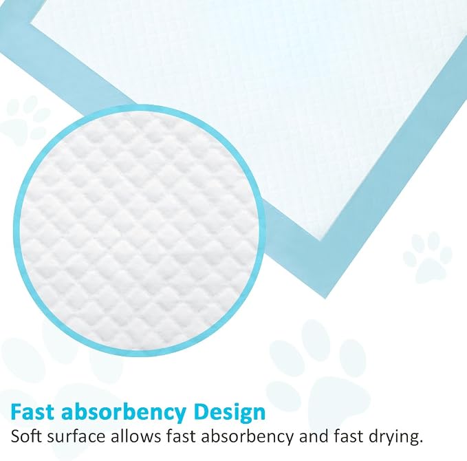 BESTLE Extra Large Pet Training and Puppy Pads Pee Pads for Dogs 28"x34" -30 Count Super Absorbent & Leak-Proof