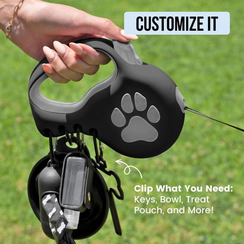 Award-Winning Modular Retractable Dog Leash for Small Dogs