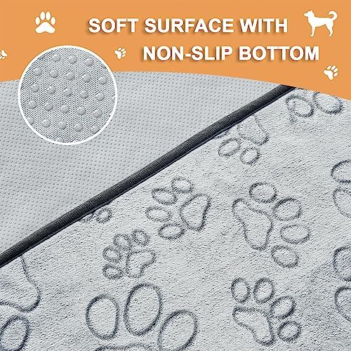Qeils Reusable Puppy Pads, Washable Pee Pads, Leakproof 30"x 34" 4 Pack