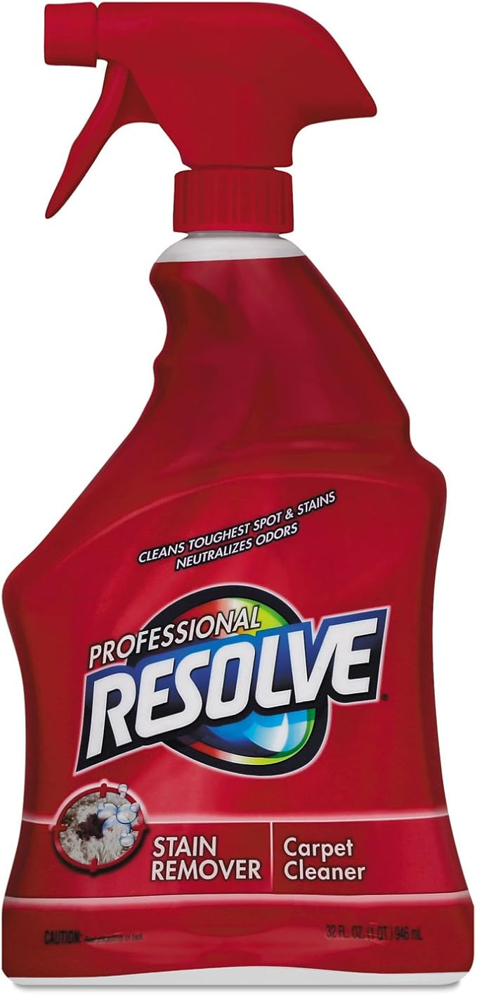 Resolve Professional Strength Spot and Stain Carpet Cleaner, Carpet Cleaner, Carpet Cleaner Solution, 32 Fl Oz