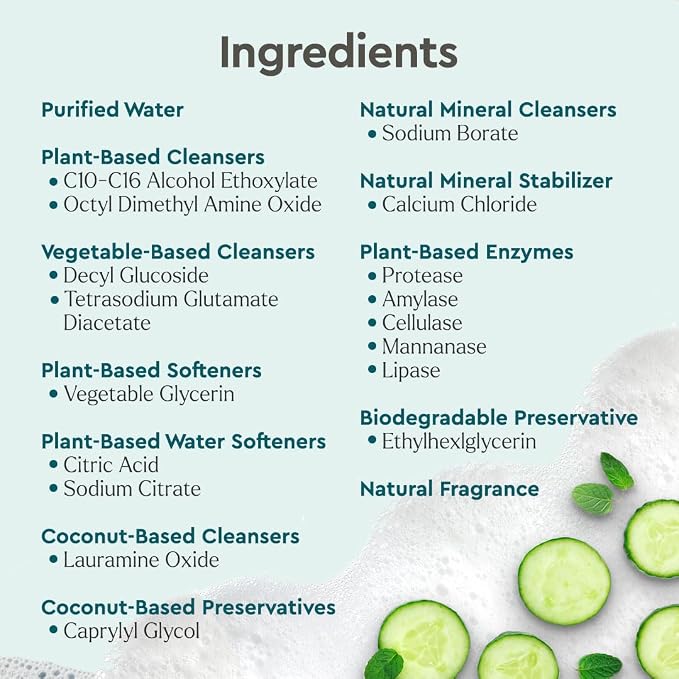 Puracy Pet Stain and Odor Remover - Enzyme Cleaner for Dog & Cat Urine and Poop on Carpet, Professional Pet Carpet Stain Remover, Cucumber & Mint, 25oz