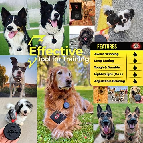 Cool Dog 40" Wearable Mini Adjustable Leash for Hiking, Training & Adventure - Powerful Lightweight, Retractable Keychain Clip With Comfort Grip for Off Leash Walking
