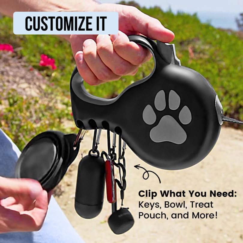 Award-Winning Modular Retractable Dog Leash for Large Dogs