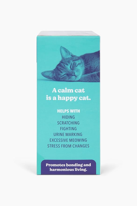 ANGELS' EYES Advanced Pheromone Calming Diffuser Starter Kit for Cats, 30-Day Kit + Refill | Starter Kit, Plug-in Diffuser + Refill, Reduces Hiding, Scratching, Stress & Spraying, Multi-Cat Homes