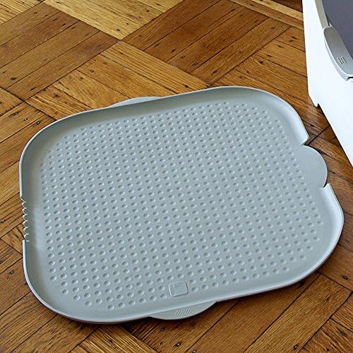 Modkat Katch Cat Litter Mat, Traps Litter, Non-Slip, Waterproof, Grey