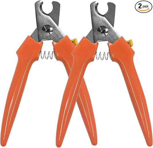 Bitbat 2-Pack Large Dog Nail Clippers 767C – Professional Dog Nail Clippers Trimmers for Small & Large Dogs, Safe & Precise Pet Paw Care, Durable Claw Trimmer for Home Grooming