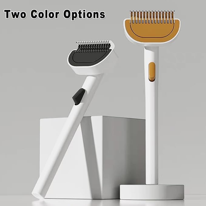 WYuZe Cat Brush for Dematting & Shedding, Pet Deshedding Brush for Indoor Small Dogs & Cats, Short Haired Professional Grooming Comb