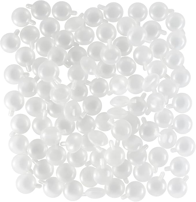 Juvale 100-Pack Replacement Squeakers for Dog Toys - 1.3-Inch Diameter - Dog Toy Squeakers Replacement Inserts