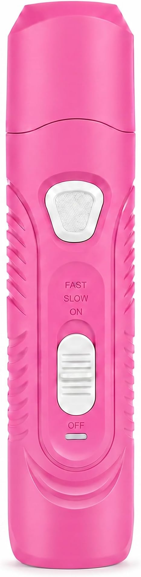 Pet Nail Grinder for Dogs and Cats, 2-Speed Electric Dog Nail Trimmer, Extral Steel Pet Nail Clipper, Rechargeable 2000mAh Nail Grinder for Small Medium Large Dogs with 2 LED Lights, Pink