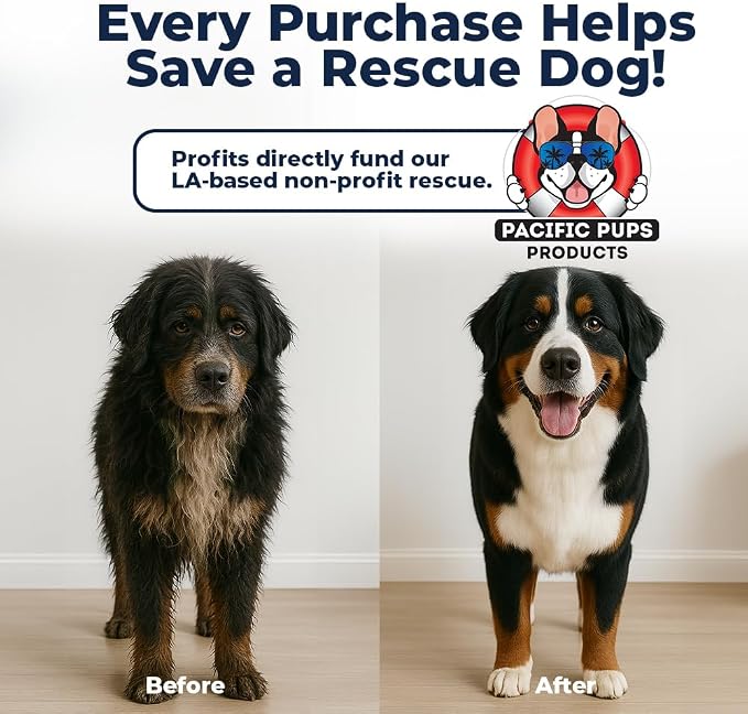 Giant Dog Rope Toys for Extra Large Dogs - 42 Inch, 6 Knot Tough Rope Chew Toys for Large Dogs - Benefits Non-Profit Animal Rescue - Indestructible Dog Toy for Aggressive Chewers