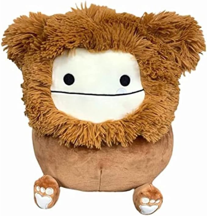 Squishmallow Official Kellytoy Plush Fantasy Creatures Squishy Soft Plush Toy Animals Choose Dragons Bigfoots Unicorns (Benny Bigfoot, 12 Inch)
