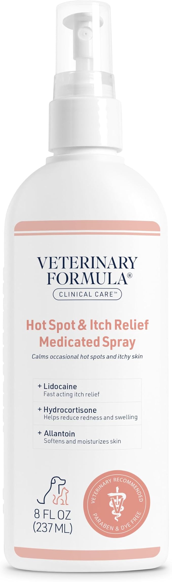 Veterinary Formula Clinical Care Hot Spot & Itch Relief Spray, Dogs & Cats