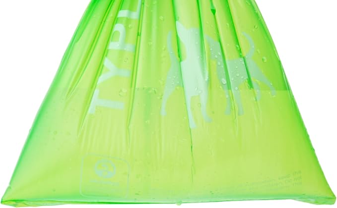 TYPLASTICS Poop Bags for Dogs, 180 Count, 13"x 9", Unscented, 12 Pack of 15 | Refuse Cleanup, Outdoor Walking & Travel, Unscented