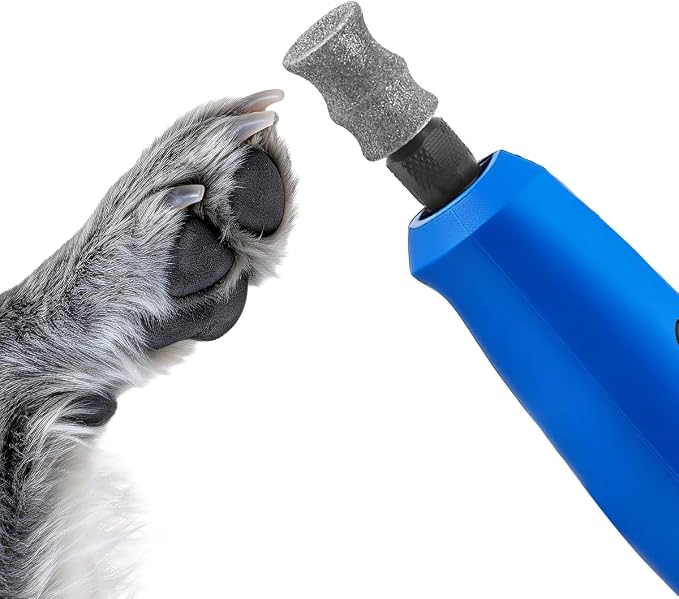 Dog Nail Grinder Bits for Dog and Cat Pet Nail Grinder Attachment Pet Nail File & Clippers for Medium Large Dogs A (2Pack)