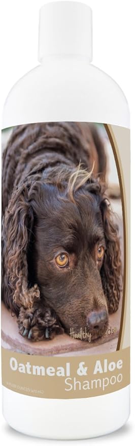 Healthy Breeds American Water Spaniel Oatmeal Shampoo with Aloe 16 oz