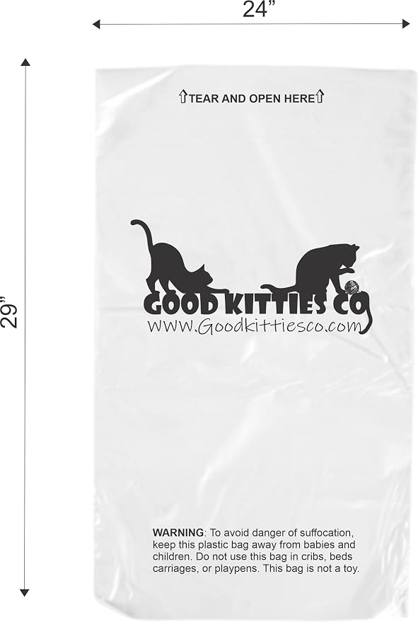 Good kitty CO Waste drawer liners compatible with Litter-Robot and SCOOPER YOUNG & SCOOPER LUXURY PRO (50 Count)