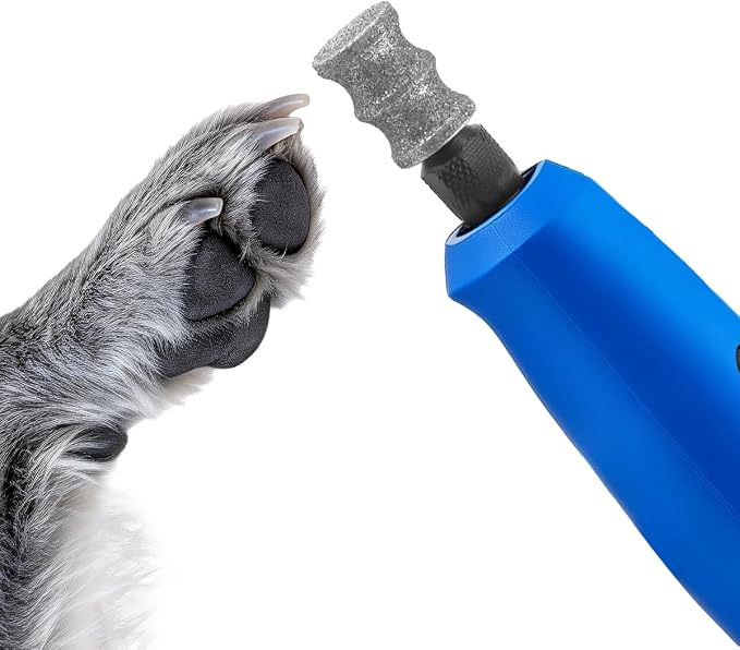 Dog Nail Grinder Bits for Dog and Cat Pet Nail Grinder Attachment Pet Nail File & Clippers for Medium Large Dogs CD(4Pack)