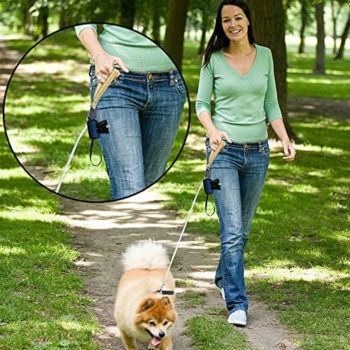 Begale 1400 Counts Dog Waste Bags, Black Pet Poop Bag with Dispenser