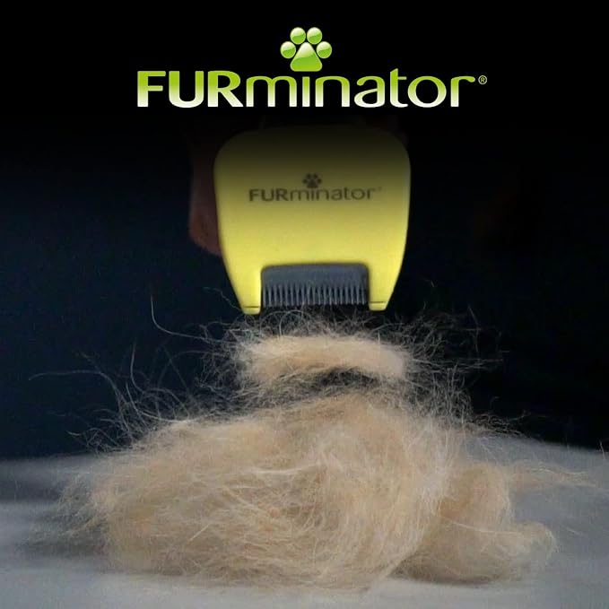 FURminator Undercoat deShedding Tool for Extra Small Long Hair Dogs Under 4.5 kg