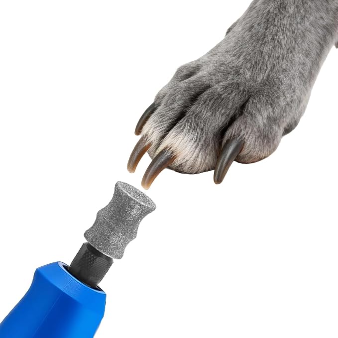 Dog Nail Grinder Bits for Dog and Cat Pet Nail Grinder Attachment Pet Nail File & Clippers for Medium Large Dogs A (3Pack)