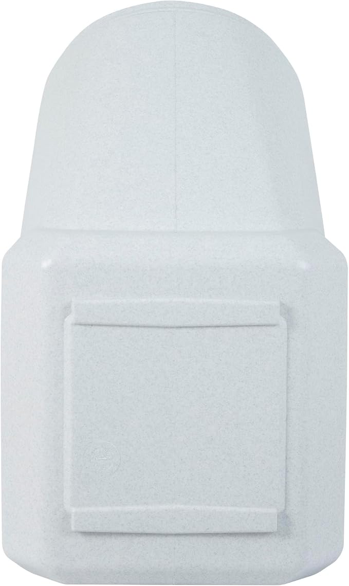 Vittles Vault Traditional Pet Food Storage Container For Dog Kibbles/Bird Seed/Oatmeal/Rice/Flour/Cereal, BPA Free Plastic, Sealed Airtight For Cat Food, Up To 40 lb, Made in USA, With Scoop, Gray