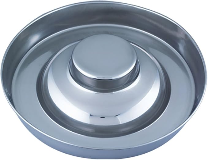 QT Dog Puppy Stainless Steel Saucer, 15"