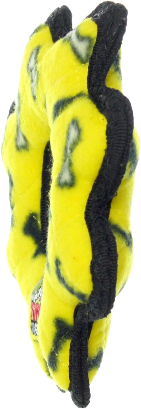 TUFFY® : Gear Ring Dog Toy: Ultra Durable Plush Toy with Multiple Layers & Reinforced Seams, Washable and Floats, Original Construction