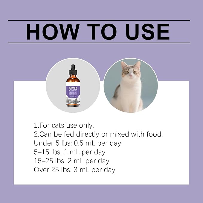 Cat Melatonin for Anxiety Relief & Calming – Helps Promote Restful Sleep, Relaxation for Grooming, Travel & Vet Visits – Melatonin for Cats, Cat Sleep Aid for Feline Stressful Emotions（2 Pack