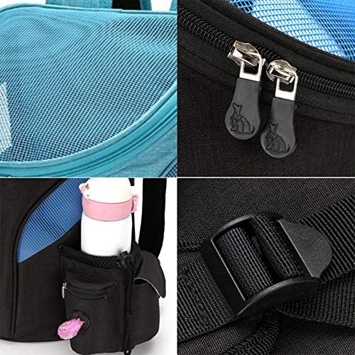 ETOPARS Pet Carrier Backpacks, Bag Carrier Pet Outdoor Backpack, Dog Travel Bag for Walking Hiking Bike and Motorcycle