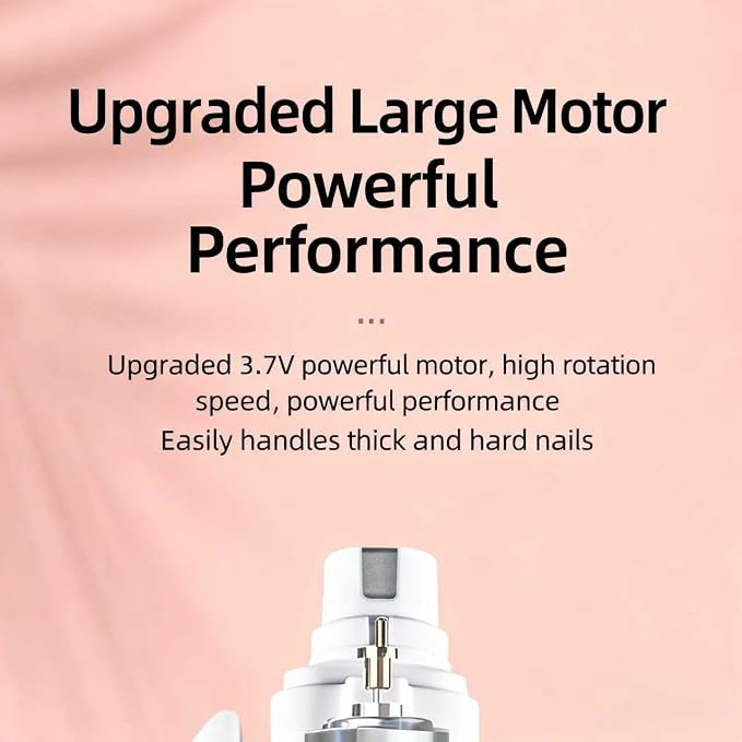 2-in-1 Dog Cat Nail Clipper Grinder with LED Light, USB Rechargeable