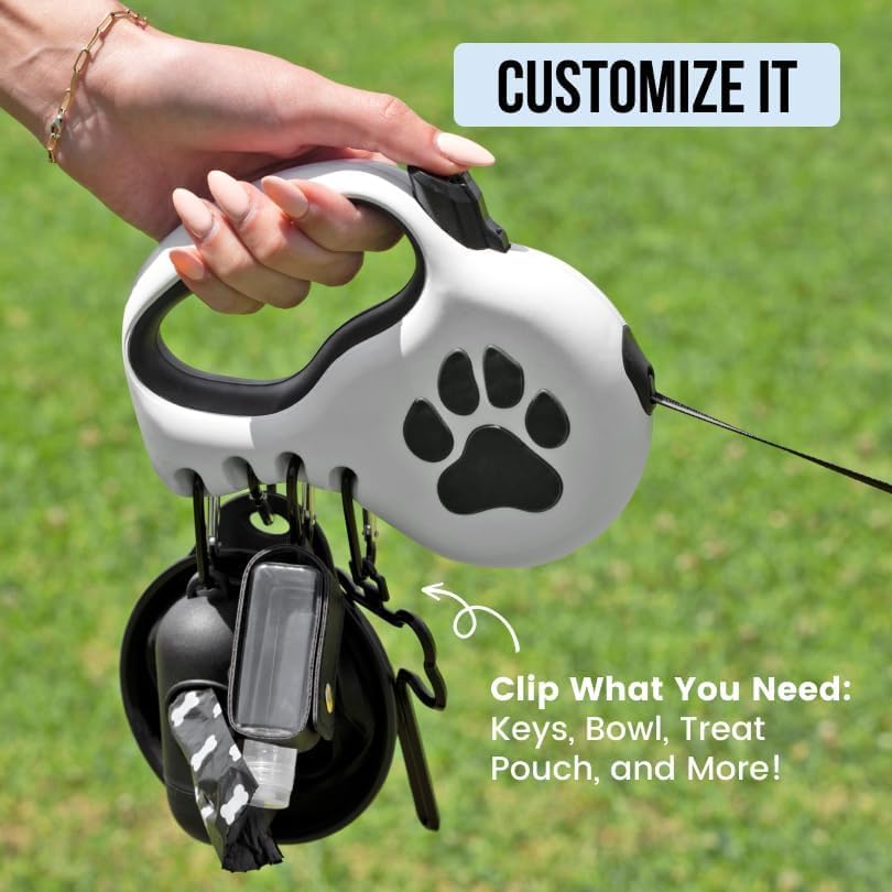 Award-Winning Modular Retractable Dog Leash for Large Dogs