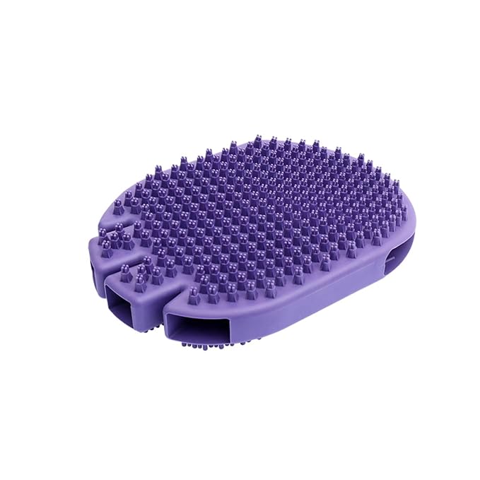 Dog Bath Brush, Dog Shampoo Brush for Shower, Pet Washing Gloves, Pet Grooming Bath Supplies, Soft Silicone