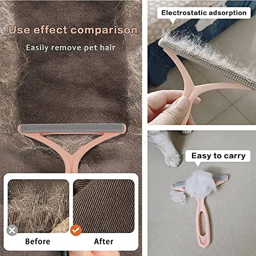 Pet Hair Remover Carpet Rake, Dog & Cat Hair Fur Remover, Carpet Scraper