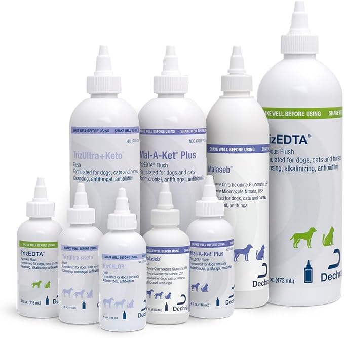 TrizUltra+Keto® Flush for Dogs, Cats and Horses, 4 Fl Oz | Cleansing, Antibiofilm; Packaging May Vary