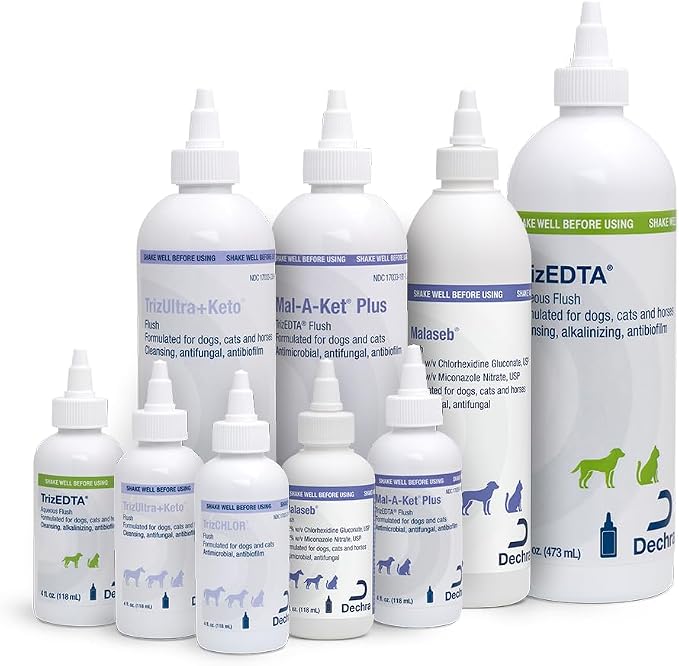 TrizULTRA + Keto® Flush for Dogs, Cats and Horses, 12 Fl Oz | Cleansing, Antibiofilm; Packaging May Vary