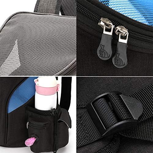 ETOPARS Pet Carrier Backpacks, Bag Carrier Pet Outdoor Backpack, Dog Travel Bag for Walking Hiking Bike and Motorcycle