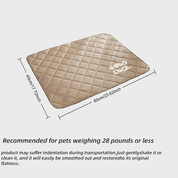 Dog Crate Pad 2-Pack, 24x18 Inch Waterproof Dog Crate Mat with Non-Slip Bottom, Durable Kennel Pad for Dogs, Washable Pet Bed Mat for Cage, Crate & Car