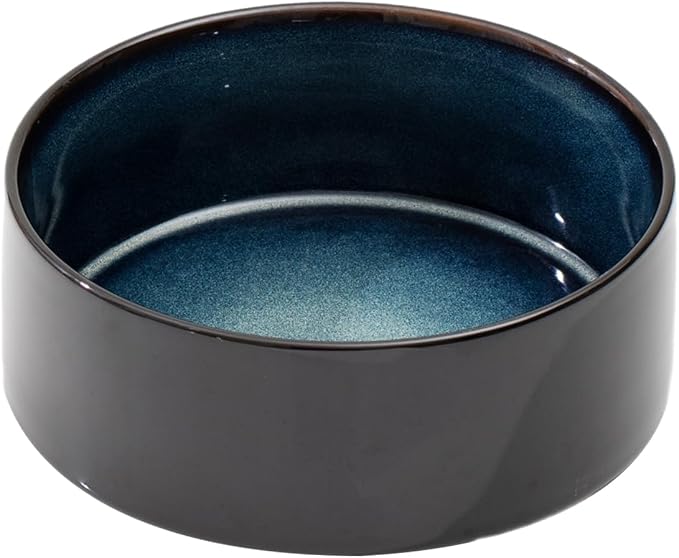 Havniva 8.3inch Ceramic Dog Bowls Dog Food Bowl for Large Breed Dog Food and Water Bowl Non-Slip Dog Dish Large Capacity Feeding Pet Water Bowl
