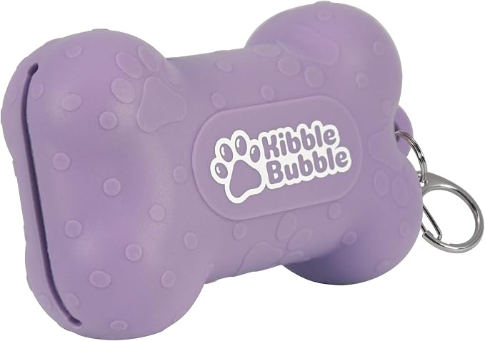 Dog Treat Pouch, Purple Bone