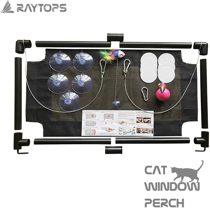 Cat Perch Cat Window Perch Window Cat Perch Hammock Cat Window Hammock Bed Cat Window Seat Kitty Window Sunny Seat Durable Big Pet Perch With Upgraded 4 Big Suction Cups Cat Bed Holds Up To 60lbs