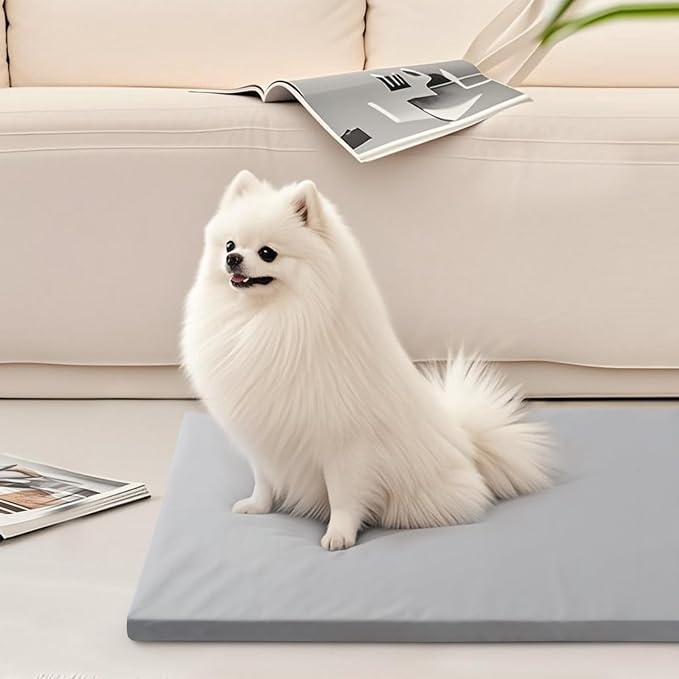 Dog Mat,23"x 36"Dogs Crate Pad,Indoor Non-Slip & Waterproof Dog Mat,Easy Wipe Clean in Seconds，Sleeping for Floor,Car,Sofa,Crate