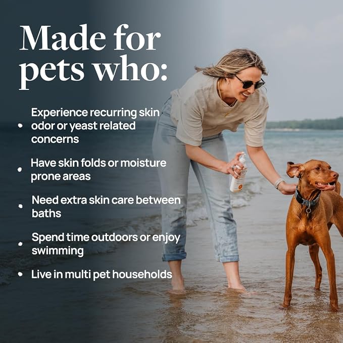 Veterinary Formula Clinical Care Antiseptic/Antifungal Spray, 8 oz, 2-Pack | Helps Soothe Red, Scaly & Greasy Skin, 2-Pack