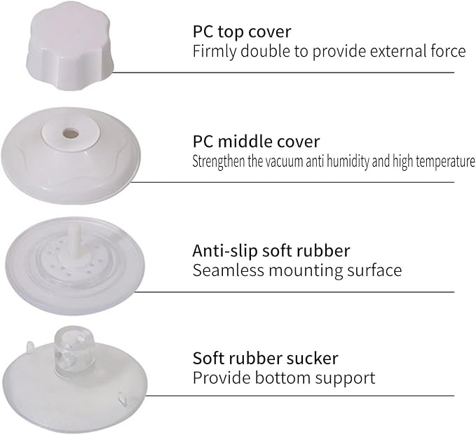 Suction Cups Replacement for Hammock Perches Small Pet Window Hanging Bed Comfortable Perches Hammock for Kitten Suction Cups