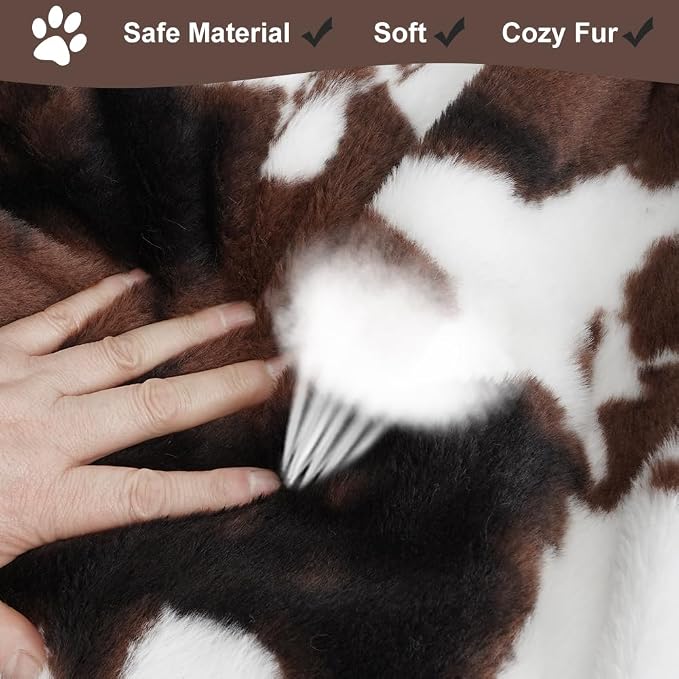Dog Bed Crate Pad Pet Cushion Crate Mat Puppy Bed for Small Dogs Soft Fluffy Kennel Pad for Dog Crate, Anti-Slip