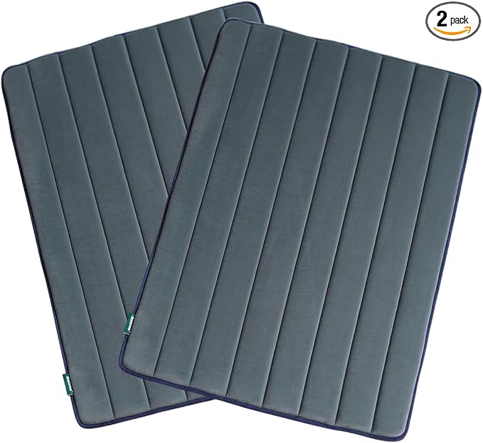 BALANCE Dog Crate Pad, Dog Foam Crate Mat Kennel Pad, Washable Water-Resistant Pet Bed Flat Dogs Cage Mat for X-Large Dogs, 2 Packs