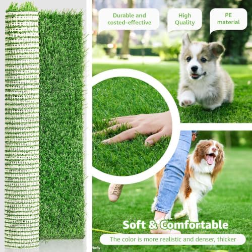 Artificial Grass Pad 59"x 39.4" 1 Pack, Fake Grass Mat Potty Training