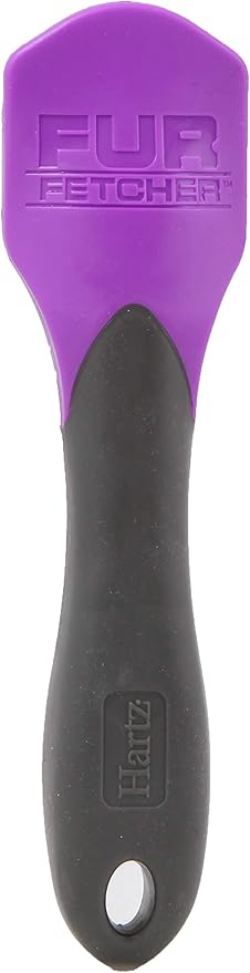 Hartz Groomer's Best Fur Fetcher De-Shedder Cat Brush,Black